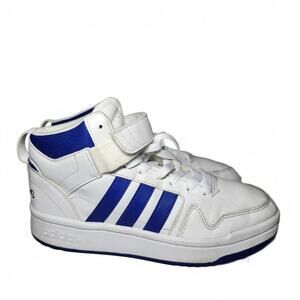 Adidas Men's Sneakers Size 7 White Blue High Top